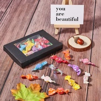 Boîte à savon en papier kraft avec fenêtre transparente, idéale pour l'emballage du pain, des bonbons, du chocolat, boîte cadeau pour mariage