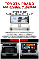 Radio para Auto con Android 15, Pantalla Inalámbrica Carplay, Reproductor Multimedia para Toyota Prado 2018-2022, Venta al Por Mayor