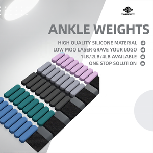 Peralatan Kebugaran Beban Pemberat 1LB 2LB untuk Pilates, Yoga, dan Olahraga, Gelang Pemberat Pergelangan Kaki, Legging, Pemberat Pergelangan Tangan, Kantong Pasir, Cincin Kaki - Product Image 1