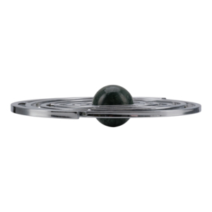 Scultura moderna a forma di armillario, statua decorativa in metallo per la casa, l'ufficio, la scrivania o il ripiano. - Product Image 6