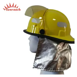 CE 인증 난연 소방 보호 소방관 안전 헬멧 소방관