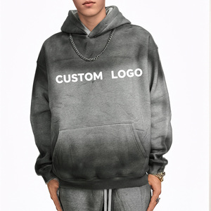 Nueva Sudadera con Capucha de Corte Regular, 100% Algodón, Resistente al Viento e Impermeable, con Bolsillos y Diseño de Cinta con Logotipo, para Hombre, Estilo Casual - Product Image 1