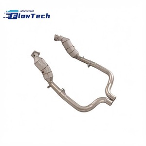 ท่อดาวน์ไปป์สแตนเลส 304 คุณภาพสูงสำหรับ Porsche Panamera 970 970.1 970.2 3.6 4.8L ไหลเวียนสูง ติดตั้งได้โดยตรง - Product Image 4