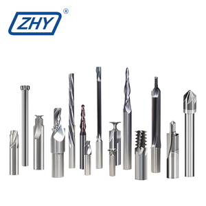 ZHY Wholesale CNC Machine Router <strong>Bits</strong> Tools Manufacturer Solid <strong>Tungsten</strong> Carbide Drill <strong>Bits</strong> for Stainless Steel - Product Image 4