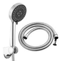 Pommeau de douche à main 6 jets haute pression, pommeau de douche massant, économiseur d'eau, accessoire de salle de bain 1.8/2.0/2.5 GPM