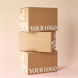 Hộp bưu phẩm sóng giấy thân thiện môi trường in logo tùy chỉnh, đóng gói quà tặng, vận chuyển hàng mỹ phẩm/hộp tùy chỉnh - Product Image 5