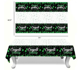 Nappes en PVC personnalisées pour tables rectangulaires, nappes en plastique jetables pour fêtes, anniversaires, mariages - Product Image 4