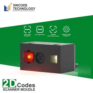 Xincode pemindai kode 2D Mini QRCode, pembaca kode batang tanam 1280*800 sensor shutter Global, modul pemindai kode QR mesin pemindai