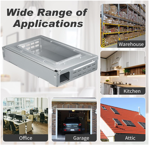 Piège à souris vivant multi-captures en acier galvanisé haute efficacité avec fenêtre de visualisation pour entrepôts et usines agroalimentaires (vente en gros) - Product Image 6
