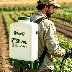 Pulvérisateurs agricoles professionnels <span class=keywords><strong>KOBOLD</strong></span>, pompe à pulvérisation électrique à <span class=keywords><strong>dos</strong></span>, 16L, 20 litres, agricoles, avec lance - Product Image 6