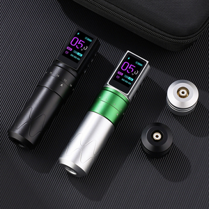 เครื่องสักโรตารี่ไร้สายแบบมืออาชีพ ความจุแบตเตอรี่ 2400mAh ใช้เข็มแบบคาร์ทริดจ์  ชาร์จไฟได้ สำหรับงานศิลปะบนร่างกาย - Product Image 1
