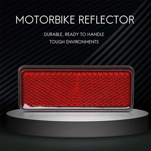 Réflecteur de feu arrière à LED avec écrous pour moto, protection arrière de sécurité, mise à niveau et rénovation - Product Image 5