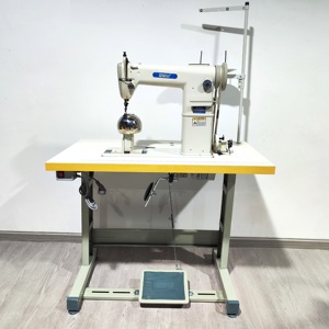 เครื่องเย็บวิกผมแบบเข็มเดี่ยว QS-810-JJF พร้อมแท่นวางขนาดใหญ่ ตะขอเกี่ยวขนาดใหญ่ เย็บแบบล็อคสติทช์ สำหรับทำวิกผม - Product Image 2