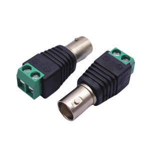 BNC Connector UTP Video Balun Connector BNC Plug DC Adapter for CCTV <b>Camera</b> - Product Image 6