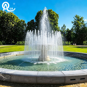 Fontaine musicale dansante Water Crown avec LED RGB programmable, grande fontaine paysagère extérieure, design personnalisé - Product Image 5