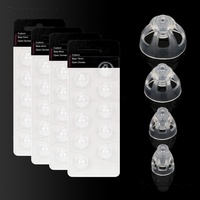 Domos de Silicona de Alta Calidad para Audífonos Oticon, Domos Abiertos (6/8/10/12 mm), Domos de Silicona Universales para Dispositivos Auditivos