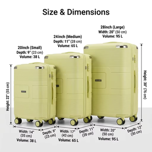 Ensembles <span class=keywords><strong>de</strong></span> bagages ABS 20"24"28"32" élégants, grande capacité, avec accessoires assortis en couleur, sacs <span class=keywords><strong>de</strong></span> voyage en gros - Product Image 4