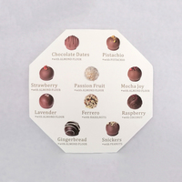 Coussinets en papier pour biscuits de haute qualité, recyclables, conformes aux normes alimentaires, avec pelliculage brillant, taille personnalisée, pour hôtels, gelées, chocolats, pâtisseries et boulangeries