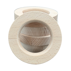 <span class=keywords><strong>Anneau</strong></span> <span class=keywords><strong>de</strong></span> <span class=keywords><strong>dentition</strong></span> en bois brut <span class=keywords><strong>personnalisable</strong></span> pour bébé, idéal pour l'artisanat - Product Image 1