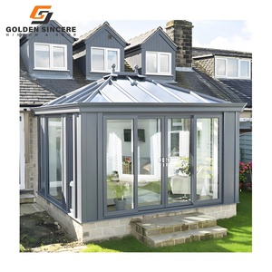 Sala de Sol de vidrio reductora de ruido GS con paneles sellados para residencias urbanas - Product Image 3