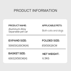 थोक ओएम पालतू पालतू स्टलर कुत्ते के लिए भंडारण टोकरी के साथ थोक ओएम पालतू जानवर के लिए भंडारण टोकरी के साथ - Product Image 6