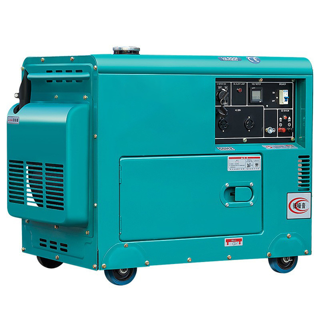 5kw Diesel Generator Single Phase Auto Start 220v 6kva 10kva 8kw Silent Portable Generator