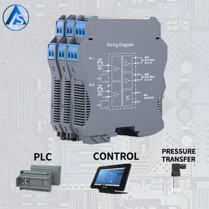 4-20mA Analog 1/2 Channels Signal Distributor Isolator High Accuracy Signal Isolation Converter