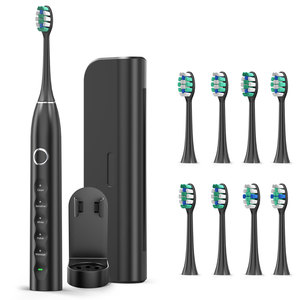 Brosse à dents électrique avec boîtier étanche IPX7 Brosse à dents sonique rechargeable avec support - Product Image 1