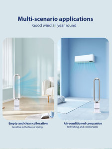 <span class=keywords><strong>Ventilateur</strong></span> sans pales H601 à refroidissement unique, minuterie 1-9h, vitesse du vent max. 4,9 m/s, idéal pour la maison, la chambre, l'<span class=keywords><strong>appartement</strong></span>, utilisation intérieure - Product Image 4