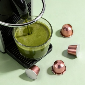 แคปซูลมัทฉะเกรดพรีเมียม 7A ใช้ได้กับเครื่อง <span class=keywords><strong>Nespresso</strong></span> ชุดของขวัญแคปซูลชาเขียวปรุงแต่งรสชาติ พร้อมรับผลิตแบรนด์ส่วนตัว ขายส่ง - Product Image 1