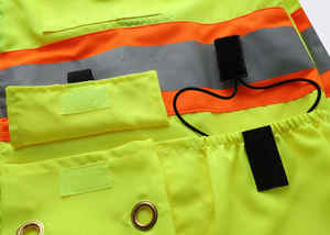 Chaleco de Seguridad Reflectante con Logotipo Personalizado, Certificado ANSI Clase 1 EN 20471, Tallas S-4XL, para Uso en Seguridad y Construcción - Product Image 5