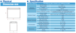 Заводская литиевая батарея 12 В 60ah 100ah 150ah 200ah 250ah THLB lifepo4 батарея для солнечной системы 12 В Замена свинцово-кислотной батареи - Product Image 4