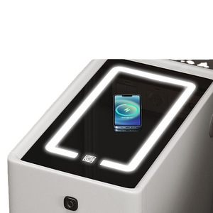 Mesita de noche con control táctil led <span class=keywords><strong>digital</strong></span> inteligente para dormitorio, hotel, venta directa de fábrica - Product Image 3