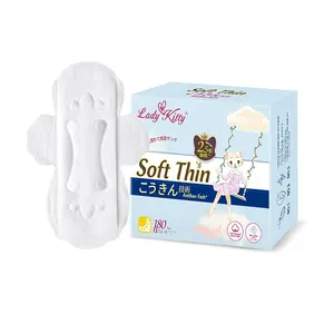 Women Pads Feminine Sanitary Napkin High Quality Free Sample Grade B Organic Cotton Ultra Thin Disposable Wholesale