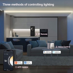 C206A รีโมทกลุ่ม5-in-1 4โซนตาข่าย & ซิงค์ Tuya สมาร์ท2.4G PWM RGBW ควบคุม LED พร้อมการเปลี่ยนสีตกแต่งเพลง - Product Image 3