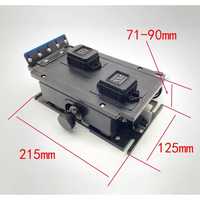 Impresora Digital de Sublimación UV LETOP con Doble Cabezal de Impresión XP600 I3200, Plotter de Impresión de Gran Formato con Soporte para Carro