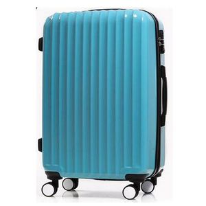 Mala de mão unissex para bagagem, mala de viagem com superfície brilhante em ABS e carrinho de mão fashion - Product Image 5