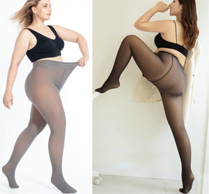 Cmax vente chaude personnaliser la <span class=keywords><strong>taille</strong></span> solide <span class=keywords><strong>polaire</strong></span> doublé collants pour les femmes <span class=keywords><strong>taille</strong></span> haute hiver chaud transparent épais collants thermique Legging - Product Image 5