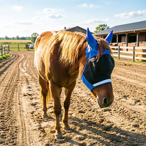 Moustiquaire personnalisée réfléchissante extensible en Lycra <span class=keywords><strong>pour</strong></span> <span class=keywords><strong>chevaux</strong></span>, anti-insectes et anti-moustiques, avec aérations - Product Image 4