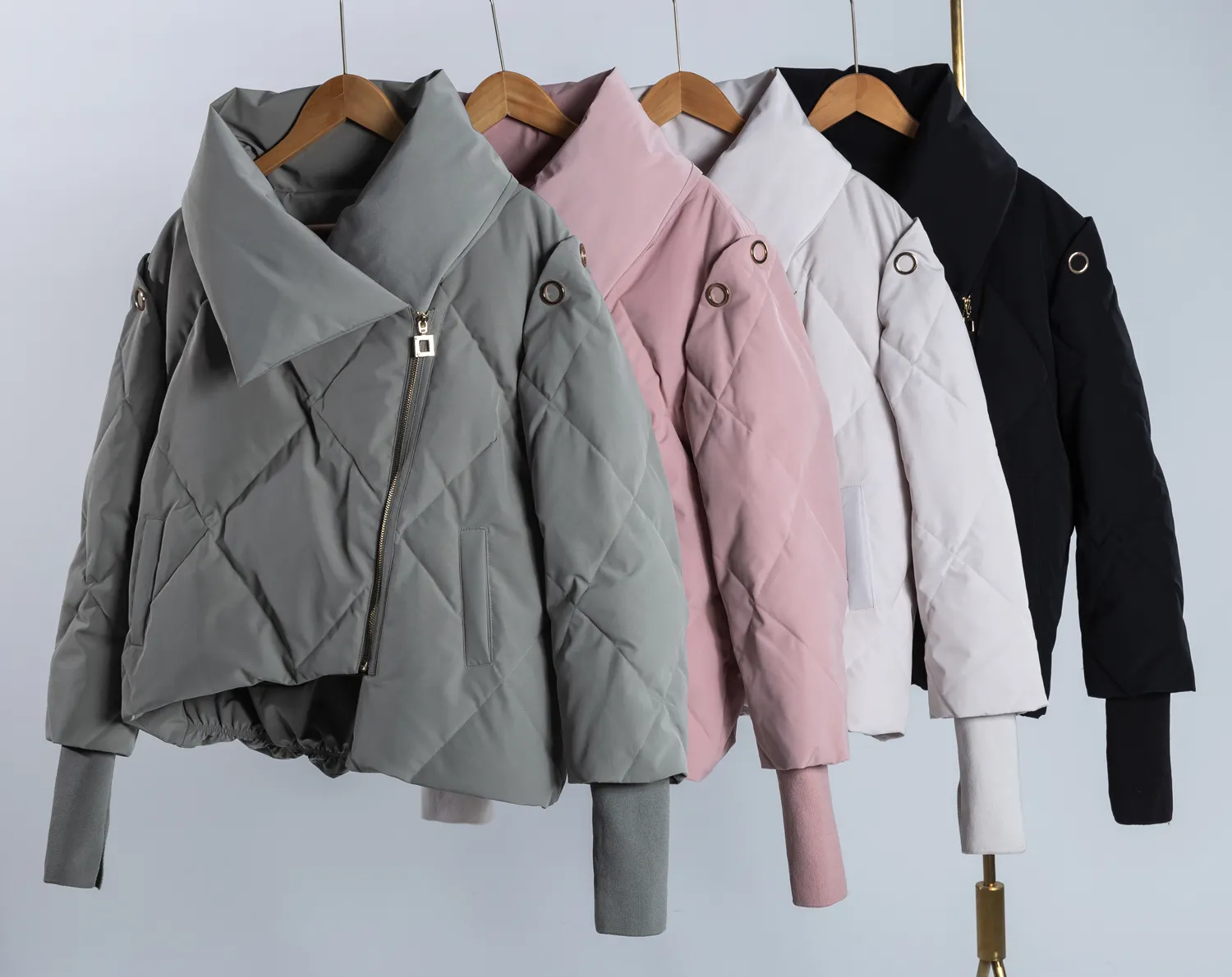 2020 New Style Portable Irregular Regular 90% Down jackets Long Coat Sleeve Woven Windproof Women Jacket