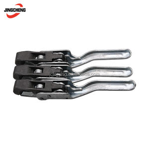 Loquet à ressort latéral en acier, poignée de verrouillage pour basculeur, <span class=keywords><strong>fermoir</strong></span> de buffet avec plaque de fixation - Product Image 4