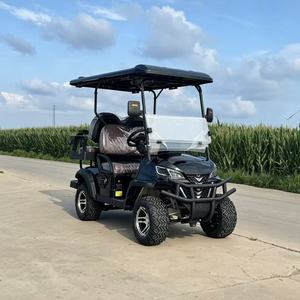 รถกอล์ฟไฟฟ้า 4 ที่นั่ง ยี่ห้อ Nuen Factory Direct พร้อมหลังคาสูงพิเศษ สำหรับโรงแรมในพื้นที่ท่องเที่ยวและโครงการอสังหาริมทรัพย์โดยเฉพาะ - Product Image 1