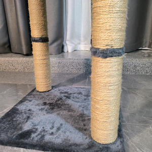 Çok Fonksiyonlu Kedi Tırmanma Direği, Basit ve Şık Tırmalama Tahtası, Evcil Kedi Tırnaklarını Bilemek ve Tırmanma Oyuncağı Olarak Kullanılır - Product Image 3