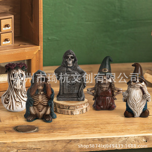 ที่ใส่เครื่องหอมรูปบ้านฟักทองเห็ด ของตกแต่งฮาโลวีน สำหรับตกแต่งภายในบ้าน ทำด้วยเรซินสังเคราะห์ ของขวัญแฮนด์เมด - Product Image 3