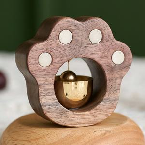 Campana colgante de puerta de estilo japonés, campana de succión de viento con garra de gato no intencional, regalo bonito para timbre - Product Image 2