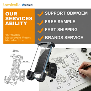 Support de téléphone pour vélo Lamicall BM02, vente chaude, stable, verrouillage sécurisé, support de téléphone portable pour moto, clip, 4,7-6,8 pouces, <span class=keywords><strong>meilleur</strong></span> article cadeau - Product Image 5
