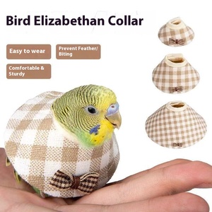Elizabethan Collar für Papageien-Anti-Biting & Feather Zupf schutz Verstellbare Vogelhals stütze zur Wiederherstellung von Verletzungen - Product Image 6