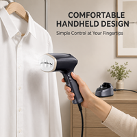 Défroisseur Vapeur Portable Pliable avec Base de Rangement Stable pour la Maison et les Voyages