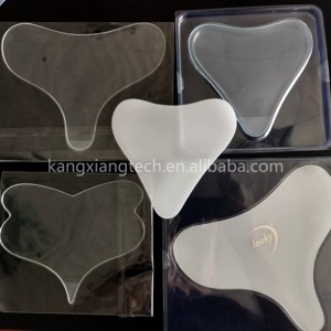 Patchs en gel réutilisables en <span class=keywords><strong>silicone</strong></span> pour le soin des seins, anti-rides, pour une peau lisse, fabriqués en usine OEM - Product Image 6