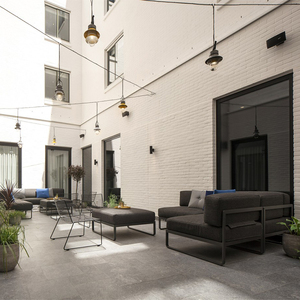 Diseño de Muebles de Interior para Hotel de 3 Estrellas, Estilo Industrial, con Estructura de Cama de Madera, para Hostelería Urbana Boutique - Product Image 2